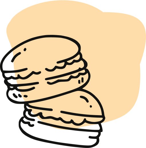 Inicio macarons icono